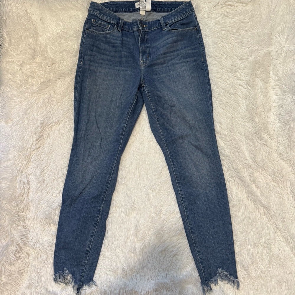 Lane Bryant Flex Magic Waistband Signature Fit Mid-Rise Skinny Jeans Size 14